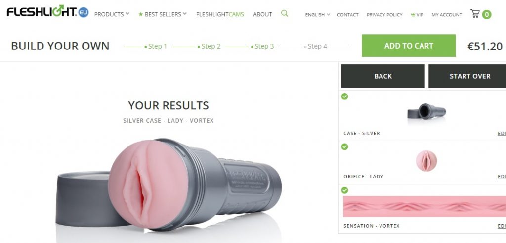 Build your own fleshlight